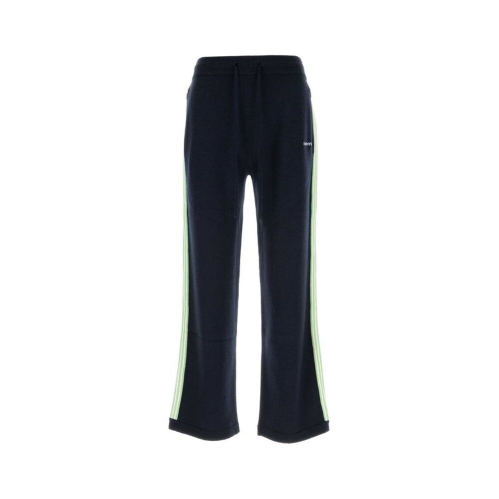 Casablanca Men Navy Blue Wool Pant
